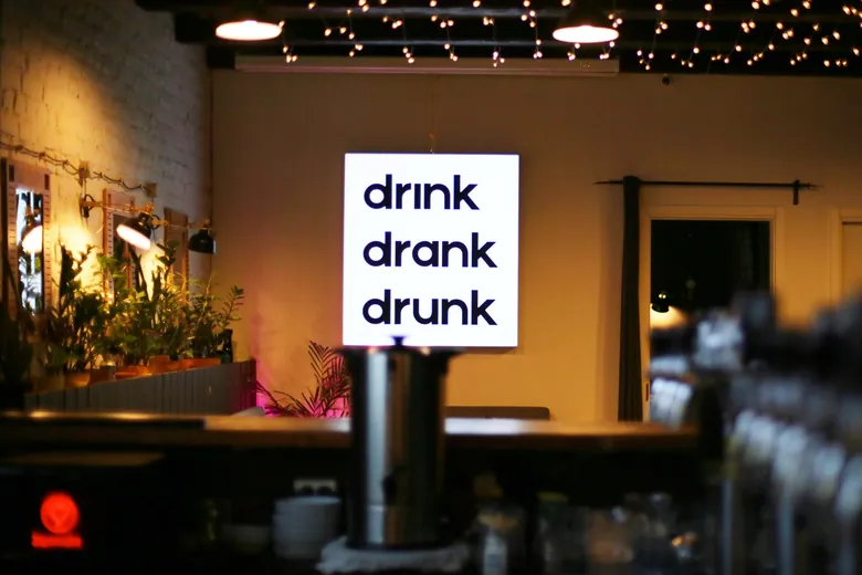 Бар drink drank drunk